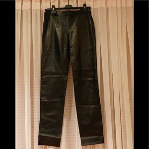 Leather pants